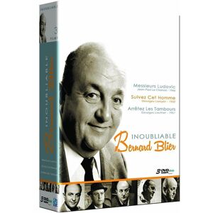 Coffret inoubliable Bernard Blier : messieurs Ludovic - suivez cet homme - arrêtez les tambours - DVD - Publicité Coffret inoubliable Bernard Blier : messieurs Ludovic - suivez cet homme - arrêtez les tambours - DVD - Publicité