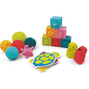 Ludi Caja de Juguetes de Aprendizaje Temprano - Bloques, Pelotas Sensoriales y Juguetes de Baño Ludi Caja de Juguetes de Aprendizaje Temprano - Bloques, Pelotas Sensoriales y Juguetes de Baño