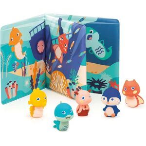 Ludi - Badboek en vingerpoppen - 20 x 20 cm - Badboek Ludi - Badboek en vingerpoppen - 20 x 20 cm - Badboek