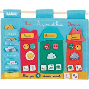 LUDI Pannello Educativo del Tempo Blu LUDI Pannello Educativo del Tempo Blu