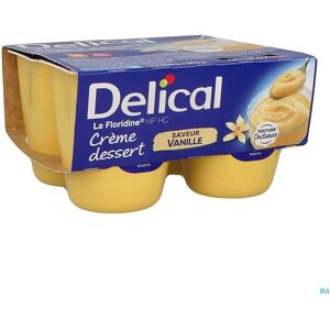 Crème dessert Vanille La Floridine de Delical, hyperprotéinée et hypercalorique - Usage médical - Publicité Crème dessert Vanille La Floridine de Delical, hyperprotéinée et hypercalorique - Usage médical - Publicité