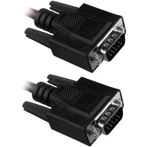 Câble VGA APM 510011 - 1,8 m - Noir - Câble VGA - Publicité Câble VGA APM 510011 - 1,8 m - Noir - Câble VGA - Publicité