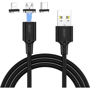 Magnetisk 3-i-1-kabel - Laddningskabel Magnetisk 3-i-1-kabel - Laddningskabel