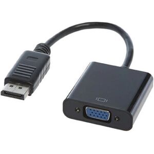 Adaptateur vidéo APM 590473 - DisplayPort à VGA - 0,15 m - Publicité Adaptateur vidéo APM 590473 - DisplayPort à VGA - 0,15 m - Publicité