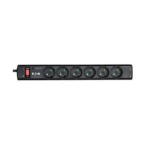 Protector contra sobretensiones Eaton PS6TF - 6 enchufes - Negro Protector contra sobretensiones Eaton PS6TF - 6 enchufes - Negro