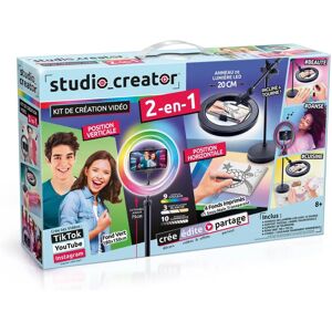 Canal Toys INF027 - Studio Vidéo 2-en-1 avec anneau lumineux LED - Publicité Canal Toys INF027 - Studio Vidéo 2-en-1 avec anneau lumineux LED - Publicité