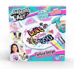 Canal Toys Airbrush Art Fashion Design Kit - White - Fashion Design Kit Canal Toys Airbrush Art Fashion Design Kit - White - Fashion Design Kit