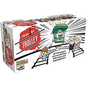 Asmodee Trial by Trolley - Party game for adults and children - Board Game Asmodee Trial by Trolley - Party game for adults and children - Board Game