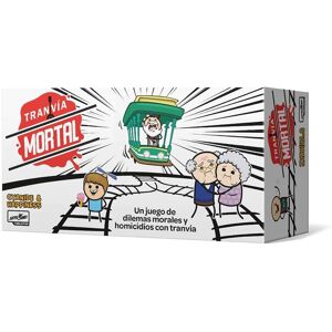 Asmodee Tranvía Mortal - Juego de Mesa - 3-13 Jugadores - 15 Min Asmodee Tranvía Mortal - Juego de Mesa - 3-13 Jugadores - 15 Min