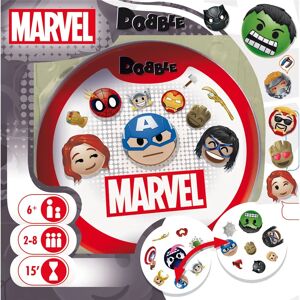Asmodee Dobble Marvel Emoji - Jeu de Société - Jeu de Cartes - Vitesse et Observation - Publicité Asmodee Dobble Marvel Emoji - Jeu de Société - Jeu de Cartes - Vitesse et Observation - Publicité