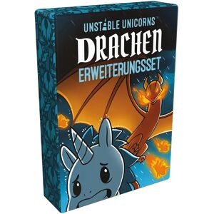 Unstable Games Unstable Unicorns Drachen - Card Game Expansion for 2-8 Players - Ages 8+ Unstable Games Unstable Unicorns Drachen - Card Game Expansion for 2-8 Players - Ages 8+