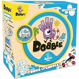 Zygomatic Dobble Waterproof - Gioco famiglia - Impermeabile, Eco-sleeve, Edizione italiana Zygomatic Dobble Waterproof - Gioco famiglia - Impermeabile, Eco-sleeve, Edizione italiana