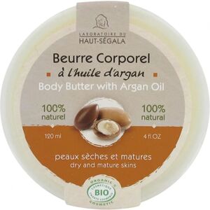 Laboratoire du Haut-Ségala Beurre Corporel Bio à l’Huile d’Argan 120 ml - Peaux sèches et matures - Publicité Laboratoire du Haut-Ségala Beurre Corporel Bio à l’Huile d’Argan 120 ml - Peaux sèches et matures - Publicité