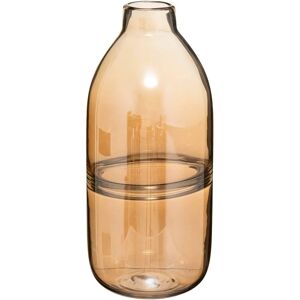 Atmosphera Vase Line Amber Glass - Long-Stem Flowers - Versatile Decor Atmosphera Vase Line Amber Glass - Long-Stem Flowers - Versatile Decor