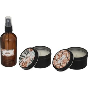 Atmosphera Modèle 187615B - Coffret de bougies parfumées exotique Atmosphera Modèle 187615B - Coffret de bougies parfumées exotique