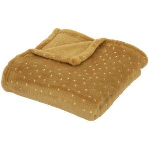 Couverture bébé Atmosphera - Jaune moutarde - Peluche douce pour chaleur - Publicité Couverture bébé Atmosphera - Jaune moutarde - Peluche douce pour chaleur - Publicité