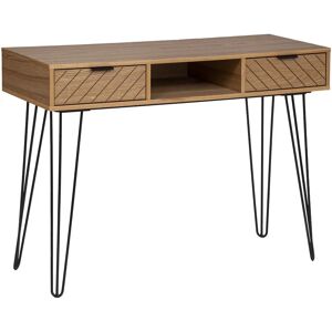 Console Naomi Atmosphera - Beige - 110cm - Design Moderne - Publicité Console Naomi Atmosphera - Beige - 110cm - Design Moderne - Publicité