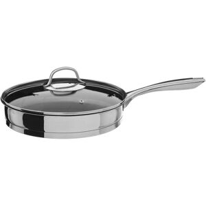 Sauteuse Resilience 28cm en Acier Inoxydable 5five - Convient induction - Publicité Sauteuse Resilience 28cm en Acier Inoxydable 5five - Convient induction - Publicité