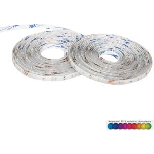 Ruban LED multicolore Atmosphera - 1000cm - Publicité Ruban LED multicolore Atmosphera - 1000cm - Publicité