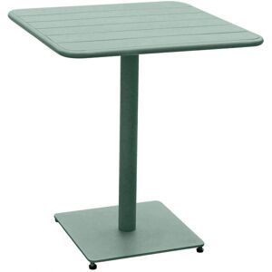 Hespéride - Table de jardin carrée Phuket, vert olive - Table de jardin - Publicité Hespéride - Table de jardin carrée Phuket, vert olive - Table de jardin - Publicité