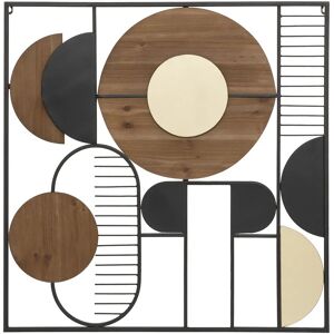 Atmosphera 193191 Sztuka na Ścianę - Geometryczna Wielokolorowa 70x70cm Atmosphera 193191 Sztuka na Ścianę - Geometryczna Wielokolorowa 70x70cm