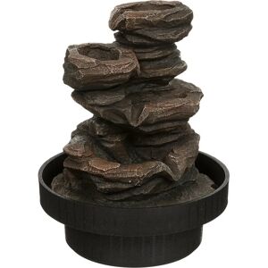 Atmosphera 193288 Dekoracyjna Statua - Fontanna Zen - Czarna - 22,5cm Atmosphera 193288 Dekoracyjna Statua - Fontanna Zen - Czarna - 22,5cm
