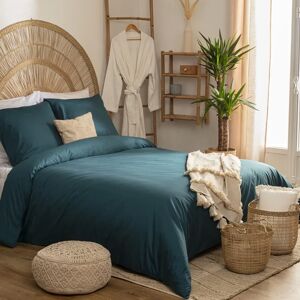 Atmosphera Baumwoll Kissenbezug Blau Egeo - Bettwäsche Atmosphera Baumwoll Kissenbezug Blau Egeo - Bettwäsche