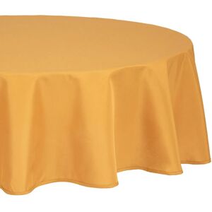 Atmosphera 103901R Moderner Senfgelb Runde Tischdecke - Tischdecke Atmosphera 103901R Moderner Senfgelb Runde Tischdecke - Tischdecke