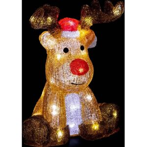 Feeric Lights & Christmas - Renne lumineux extérieur - 30cm - 40 LED - Publicité Feeric Lights & Christmas - Renne lumineux extérieur - 30cm - 40 LED - Publicité