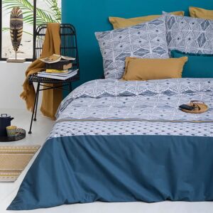 Conjunto de Ropa de Cama Atmosphera Tihora - Azul - 240x220 cm - Juego de cama Conjunto de Ropa de Cama Atmosphera Tihora - Azul - 240x220 cm - Juego de cama