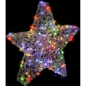Feeric Lights & Christmas - Außensternlicht Mehrfarbig 50cm 150 LEDs - Dekoratives Licht Feeric Lights & Christmas - Außensternlicht Mehrfarbig 50cm 150 LEDs - Dekoratives Licht