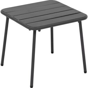 Hespéride - Quadratischer Gartentisch Phuket - Außenstahl, minimalistisches Design Hespéride - Quadratischer Gartentisch Phuket - Außenstahl, minimalistisches Design