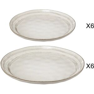 Altri Brand Ensemble de Vaisselle en Grès Gris - Dinnerware Set - Publicité Altri Brand Ensemble de Vaisselle en Grès Gris - Dinnerware Set - Publicité