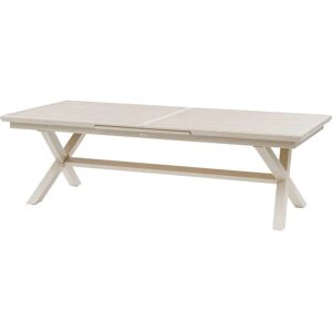 Table de jardin extensible AXIOME - Effet bois - Aluminium - Publicité Table de jardin extensible AXIOME - Effet bois - Aluminium - Publicité