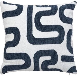 Coussin Jacquard Safina Bleu - Cushion - Publicité Coussin Jacquard Safina Bleu - Cushion - Publicité