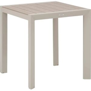 Mesa de jardín ÉVASION Hespéride - Para espacios pequeños, aluminio efecto madera Mesa de jardín ÉVASION Hespéride - Para espacios pequeños, aluminio efecto madera