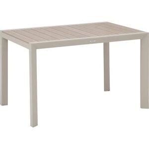 Table de jardin ÉVASION - 4 Personnes - Aluminium Effet Bois - Publicité Table de jardin ÉVASION - 4 Personnes - Aluminium Effet Bois - Publicité