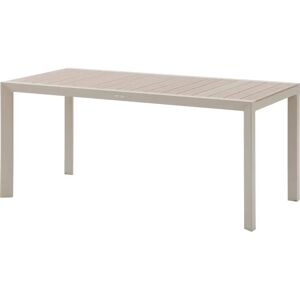 Table de jardin ÉVASION Hespéride - 6 places - Aluminium & Effet bois - Publicité Table de jardin ÉVASION Hespéride - 6 places - Aluminium & Effet bois - Publicité