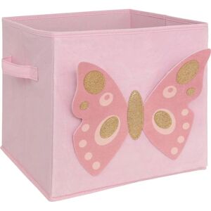 Atmosphera Joey Pink Storage Box for Kids - 29x29 cm Atmosphera Joey Pink Storage Box for Kids - 29x29 cm