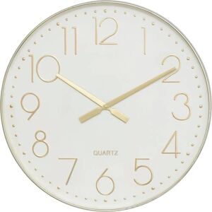 Horloge Murale Atmosphera Laure - Silencieuse Lin 50,8cm - Publicité Horloge Murale Atmosphera Laure - Silencieuse Lin 50,8cm - Publicité