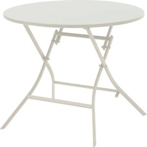 Table de jardin pliante ronde Hespéride Greensboro - Argile - Table de jardin - Publicité Table de jardin pliante ronde Hespéride Greensboro - Argile - Table de jardin - Publicité