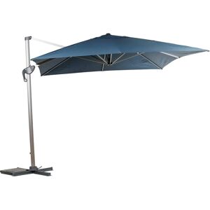 Parasol rectangulaire décentré - ÉQUADOR - Petrol - 4x3m - Aluminium & Polyester - Publicité Parasol rectangulaire décentré - ÉQUADOR - Petrol - 4x3m - Aluminium & Polyester - Publicité
