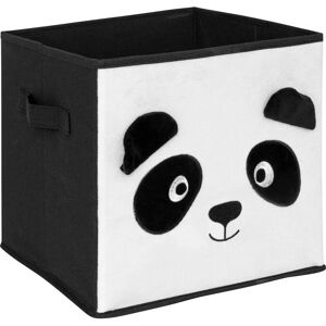 Boîte de rangement enfant Panda Joey Noir Blanc - Boîte de rangement - Publicité Boîte de rangement enfant Panda Joey Noir Blanc - Boîte de rangement - Publicité