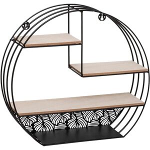 Atmosphera 166731A Shelve - Wall Shelf with Wooden and Metal Atmosphera 166731A Shelve - Wall Shelf with Wooden and Metal