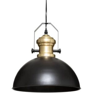 Lampada Sospensione in Metallo Nero Atmosphera - 30,5cm - Stile Industriale Moderno Lampada Sospensione in Metallo Nero Atmosphera - 30,5cm - Stile Industriale Moderno