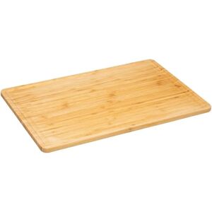 FIVE Planche à découper en bambou - 45x30cm - Sûr pour les aliments - Publicité FIVE Planche à découper en bambou - 45x30cm - Sûr pour les aliments - Publicité