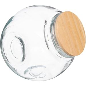 5FIVE Bonbonglas mit Holzdeckel - Glas, 1,5L 5FIVE Bonbonglas mit Holzdeckel - Glas, 1,5L