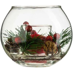 Feeric Lights & Christmas - Candela - Rot - Grün - Decorative glass candle Feeric Lights & Christmas - Candela - Rot - Grün - Decorative glass candle