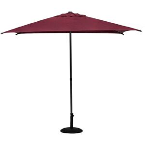 Parasol Hespéride Bordeaux 2,5 x 2,5 m - Publicité Parasol Hespéride Bordeaux 2,5 x 2,5 m - Publicité