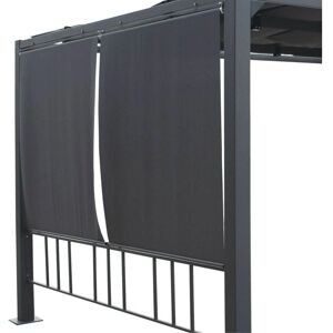 Kit 4 stores pour pergola Moai - Hespéride - Publicité Kit 4 stores pour pergola Moai - Hespéride - Publicité